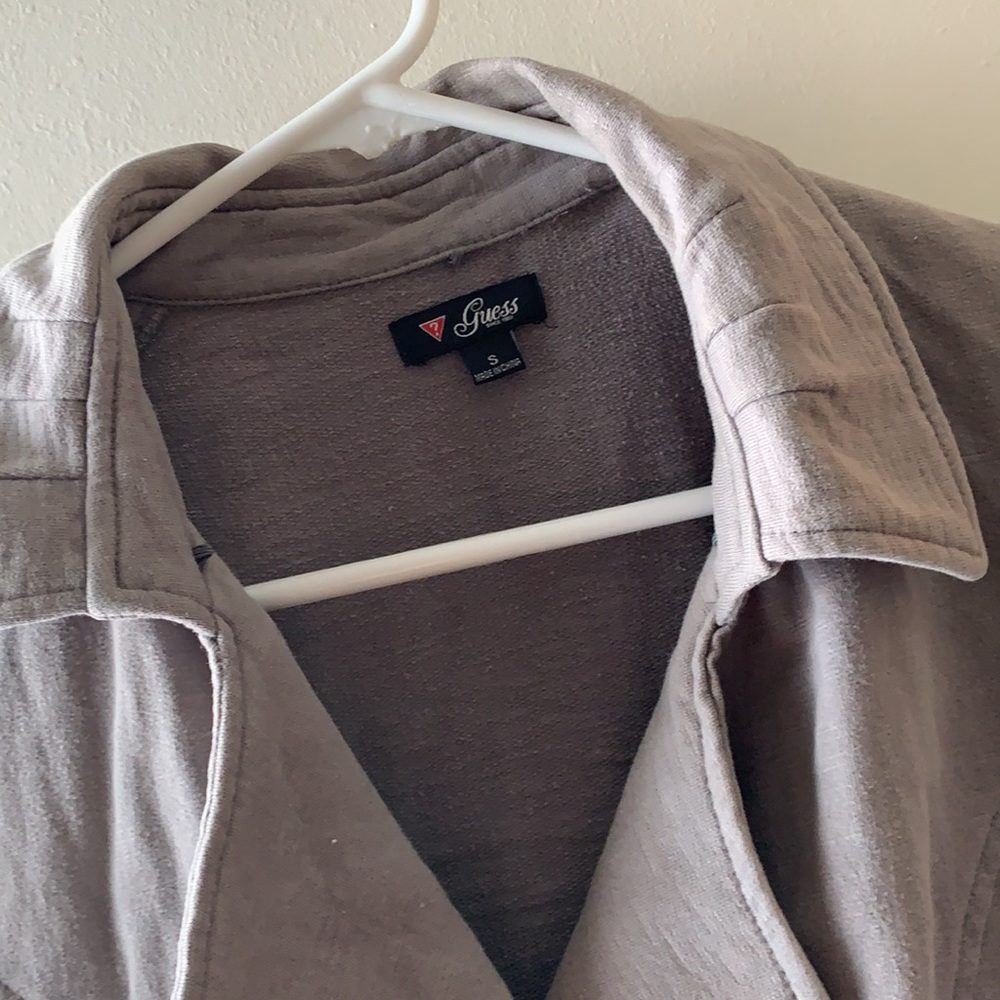Guess gray jacket. Size small.